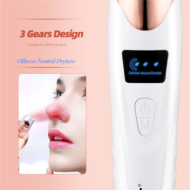 

Electric Ultrasonic Skin Scrubber Vibration Facial Cleaning Silicone Brush Blackhead Remover Pore Acne Cleaner Exfoliator