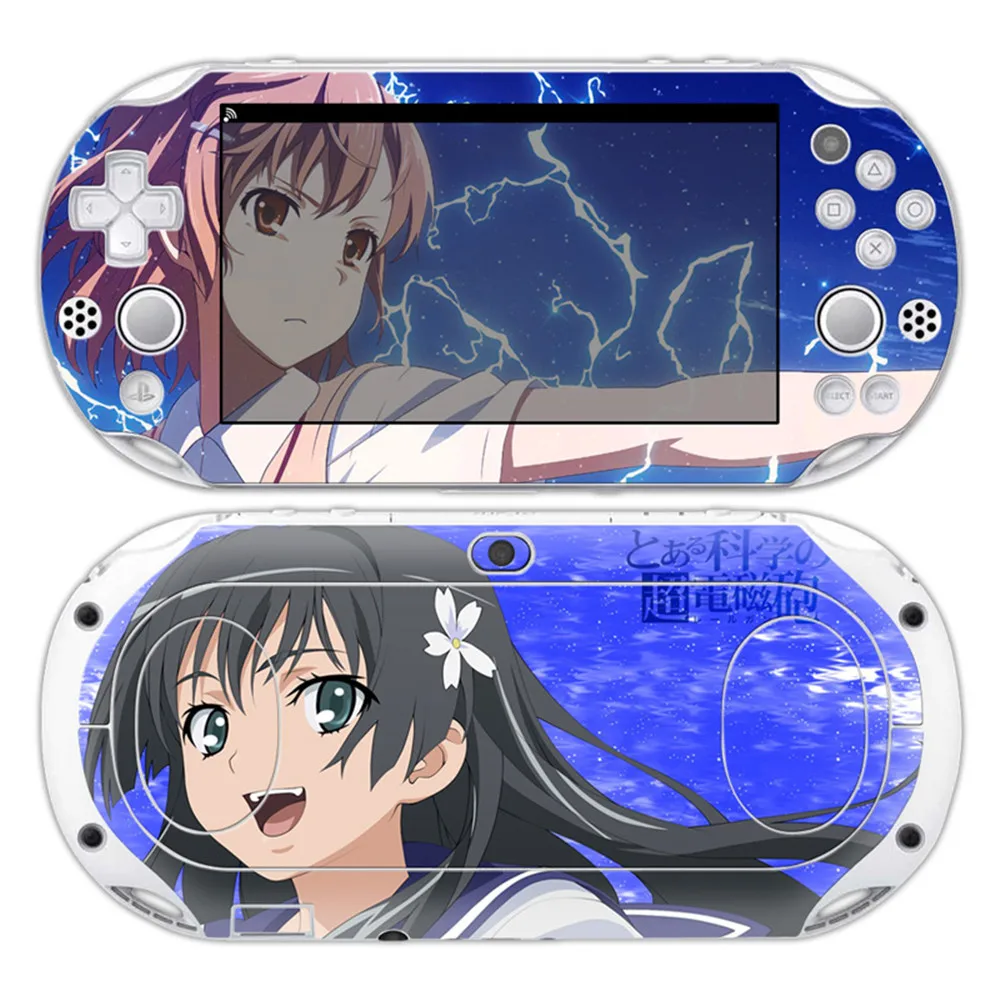 Высокое качество Лучшая цена череп дизайн игры Аксессуары для PS vita 2000 стикер кожи