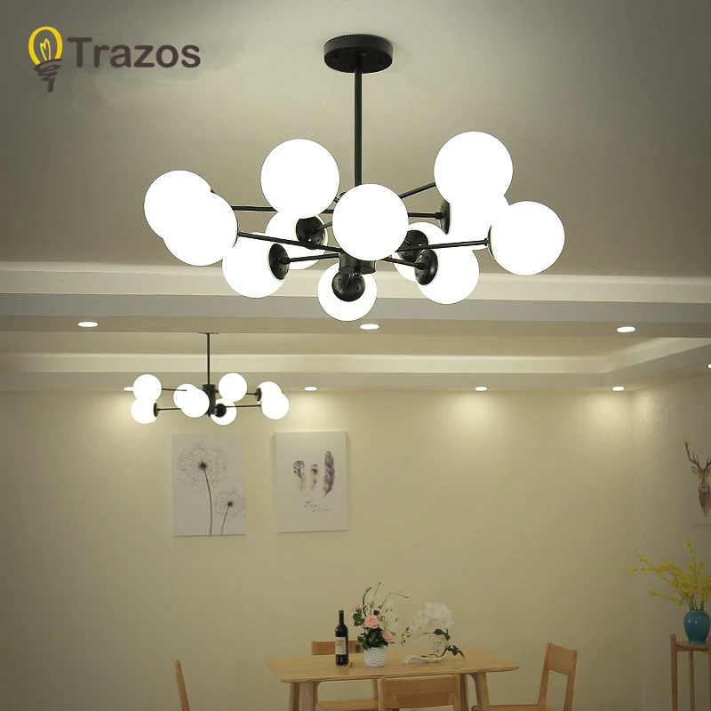 

Modern LED Ceiling Chandelier Lighting Living Room Bedroom Chandeliers Creative Home Lighting Fixtures AC110V/220V Free Shipping