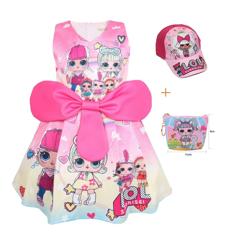 2019 сюрприз мультфильм кукла взрыв свободное Забавное платье Милая девочка