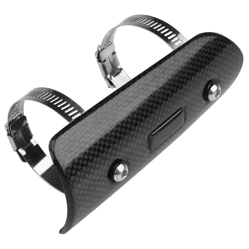 Модифицированная выхлопная труба мотоцикла из углеродного волокна Защита от