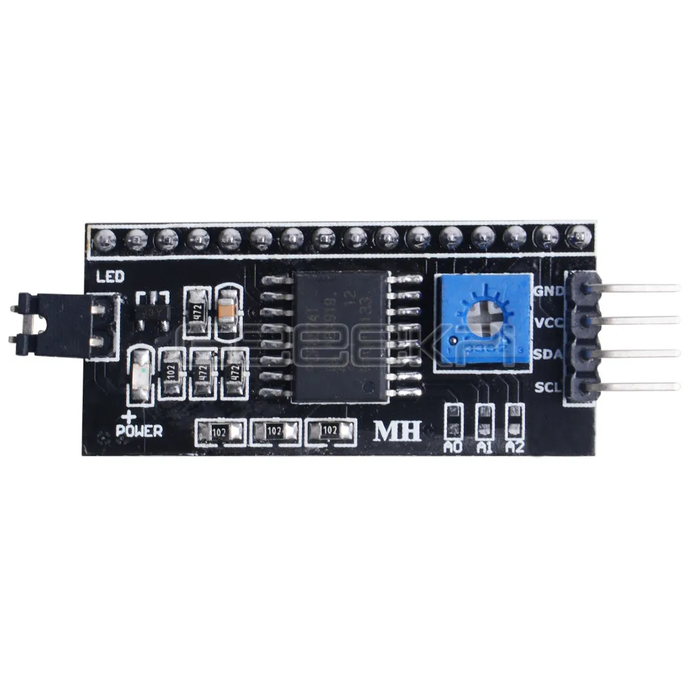 GeeekPi 5 шт. PCF8574T I2C плата модуль порт для Arduino LCD 1602 ЖК-дисплей 2004 дисплея - купить по