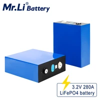 mr li lifepo4 battery 3 2v 280ah used for ups rechargeable battery 280ah battery packs with eu us plug on factory