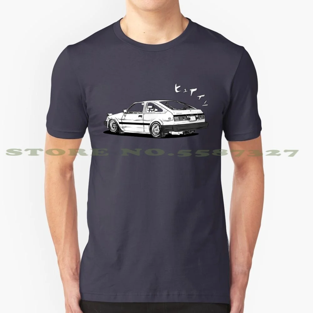 

- Ae 86 - Fashion Vintage Tshirt T Shirts Initial D Anime Drift Ae86 Initial Japan Manga Jdm Racing Eurobeat Fujiwara Initiald