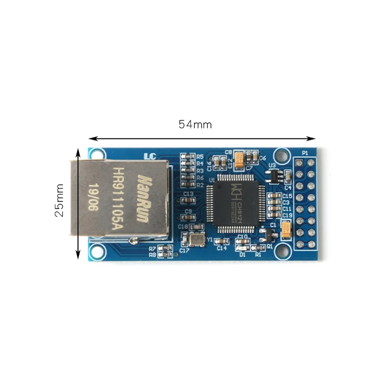 Последовательный порт для Ethernet CH9121 UART сетевой модуль TTL передачи промышленный