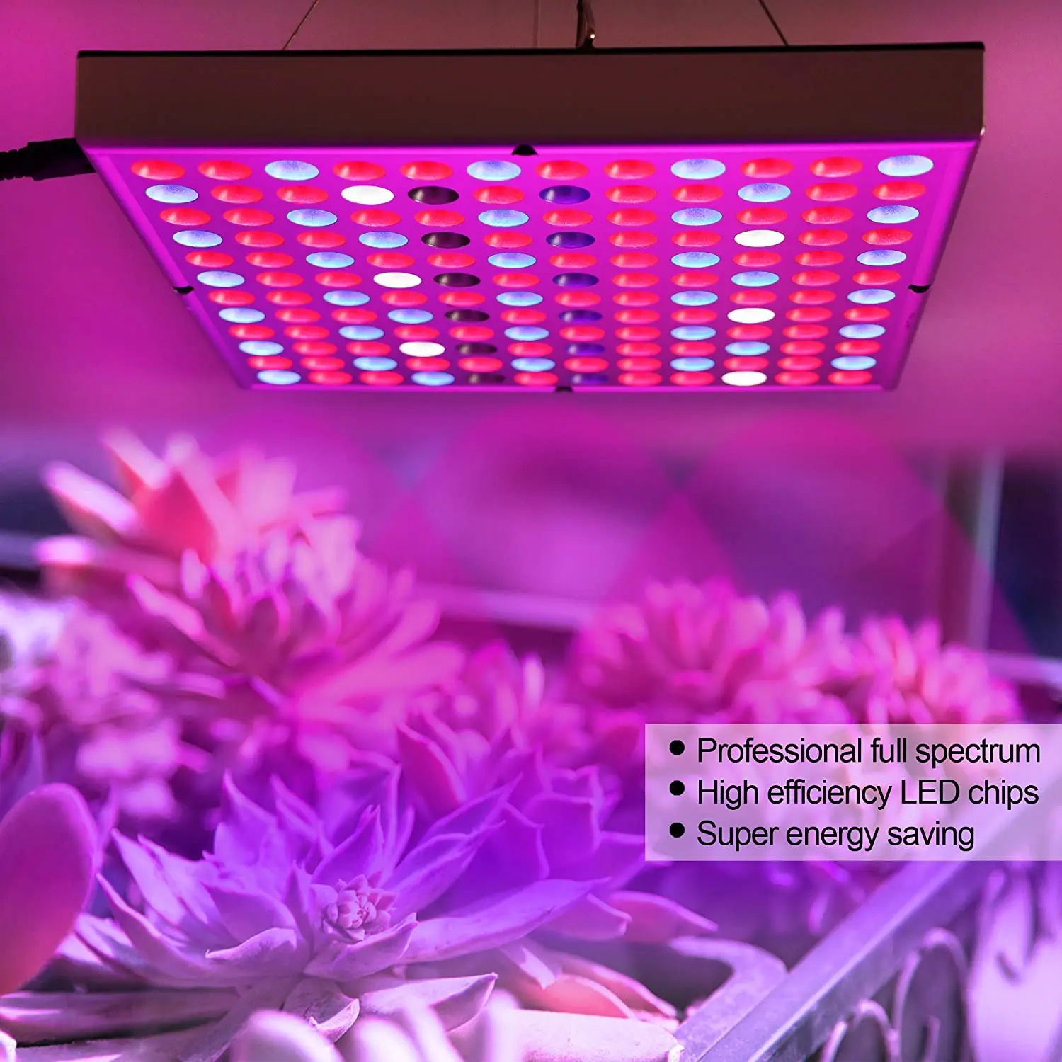 Светодиодная лампа для роста растений Phyto Lamp 45W для растений AC85-265V Phytolamp Plants Full Spectrum Flower Seedling Cultivation on.