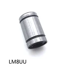 1 шт.лот LM8UU 8 мм линейный втулка CNC подшипник для вала