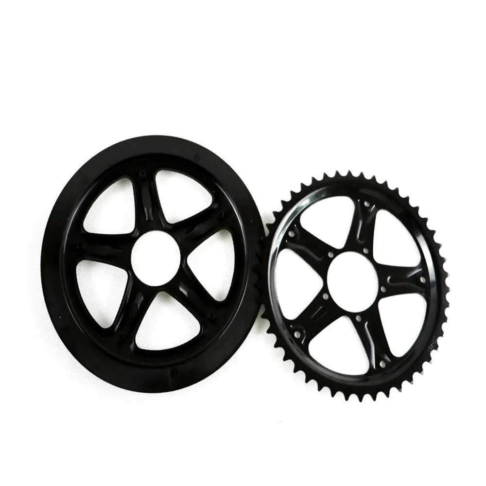 52T Звездочка используется для Bafang BBS01/BBS02 mid Мотор привода кольцо рукоятка колеса