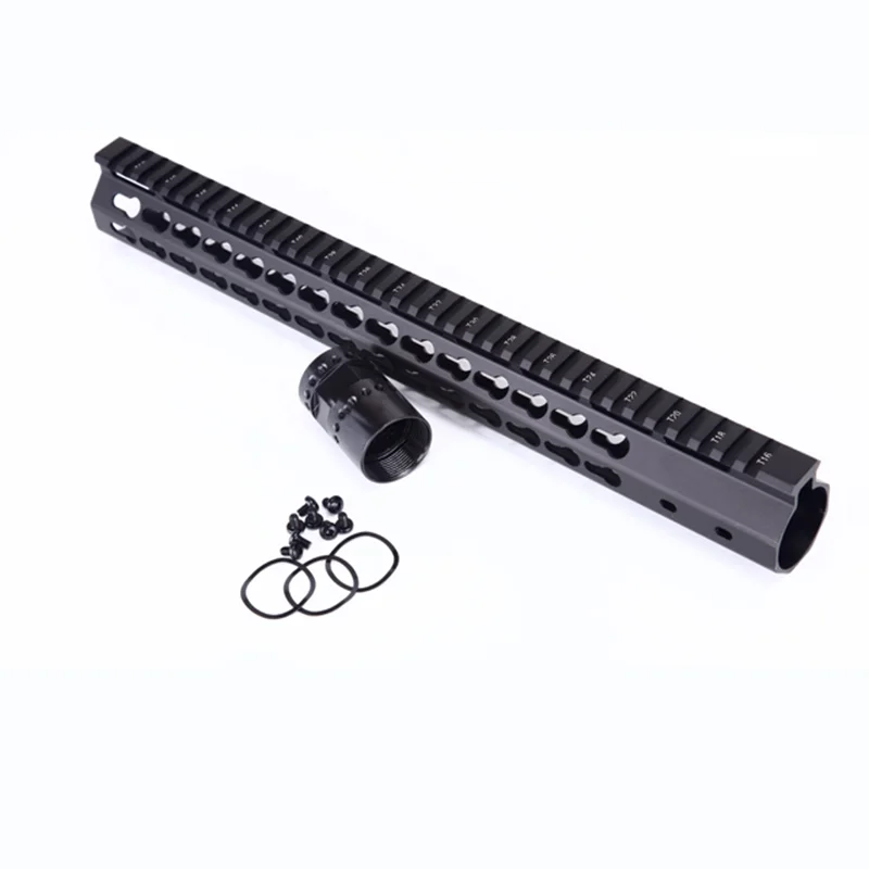 AR15 Keymod защитная накладка 7 '' 10'' 12 15'' 16 5 ''рельсовая цилиндрическая