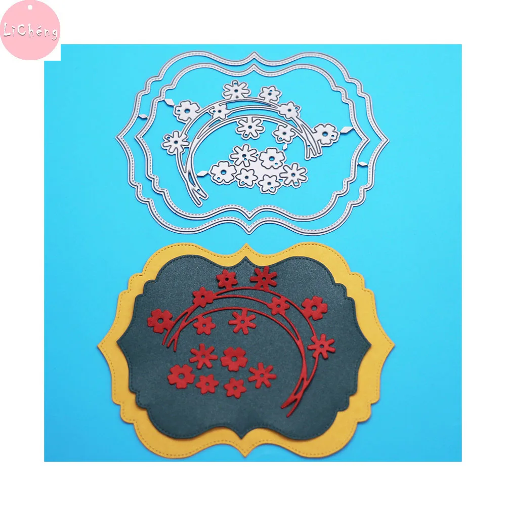 Умирает Скрапбукинг пресс формы &quotЦветок&quot альбомная бумага для украшения