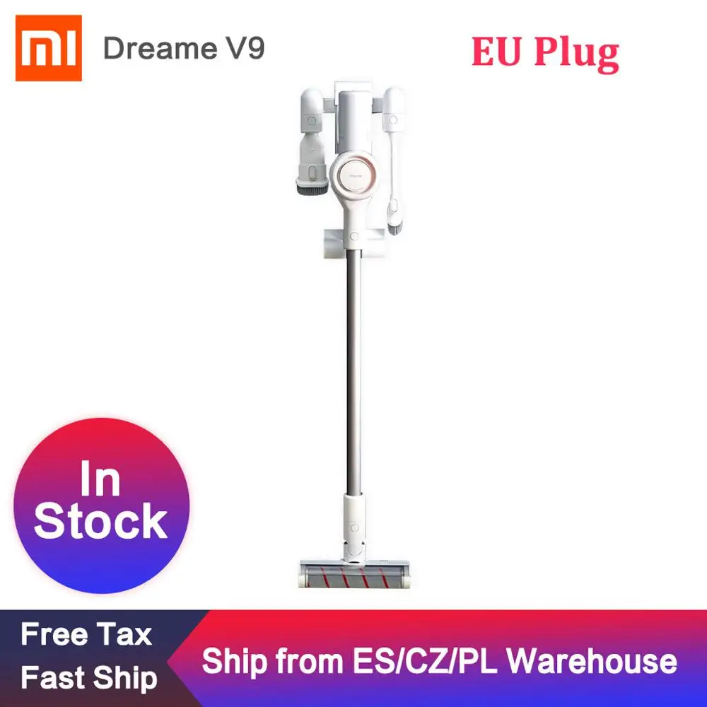dreame v9 Xiaomi Dreame V9 пылесос ручной беспроводной палка пылесос 400 Вт 20000 Па от xiaomi youpin для домашнего автомобиля - Цвет: dreame v9