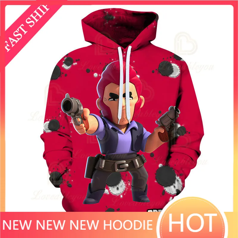 

Spike Game 3d Hoodie Sweatshirt Boys Girls Harajuku Long Sleeve Jacket Coat MAX Children's Wear Kids Hoodies Teen Clothes