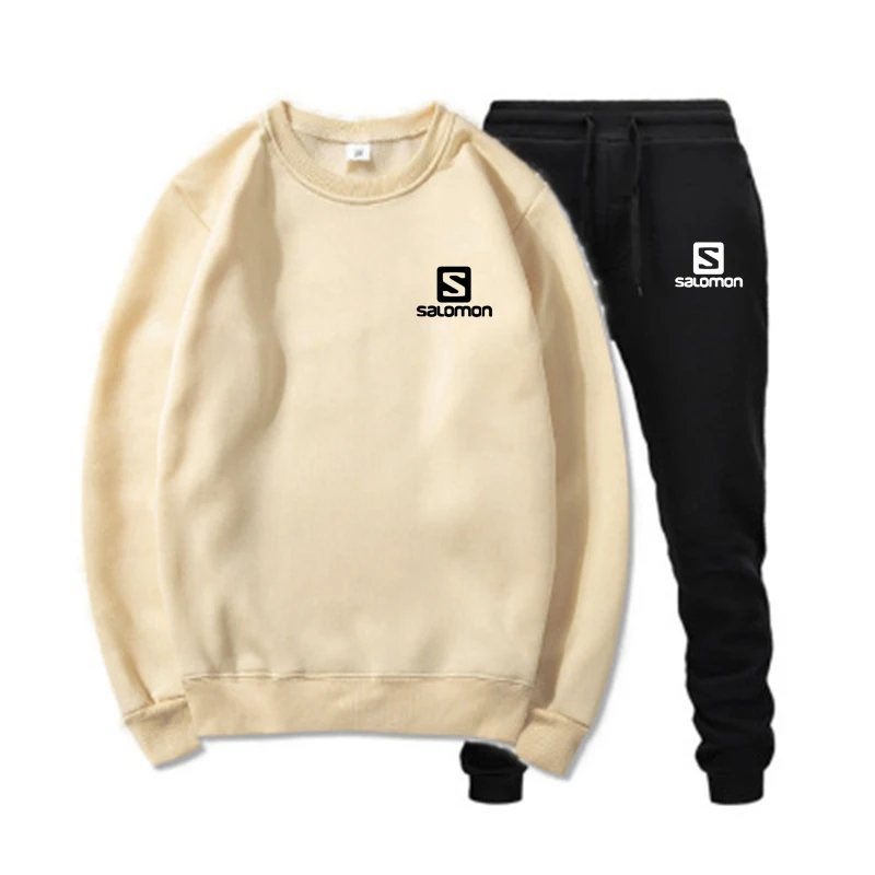 

Men Fashion Letter Print Sportswear Autumn Casual Tracksuit 2 Piece Set