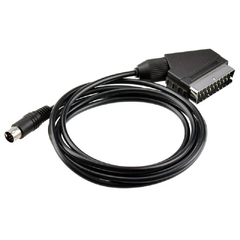 Хорошее качество RGB SCART кабель для SEGA GENESIS 2 MEGA DRIVE MEGADRIVE (1 8 м) NTSC | Электроника