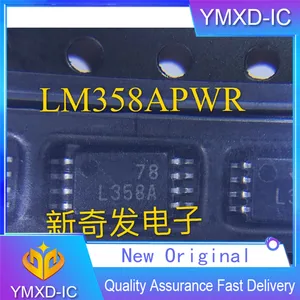 10Pcs/Lot New Original Spot Lm358apwr Silk Screen L358 Lm358a Operational Amplifier Patch Tssop8 Chip