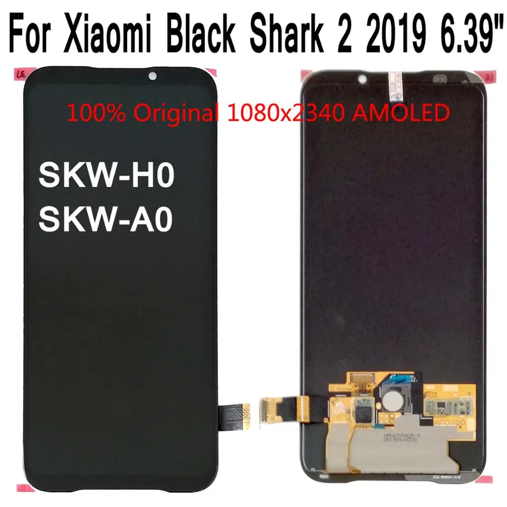 Shyueda 100% оригинальный новый AMOLED 6 39 &quotдля Xiaomi Black Shark 2 2019 искусственная кожа/2 Pro