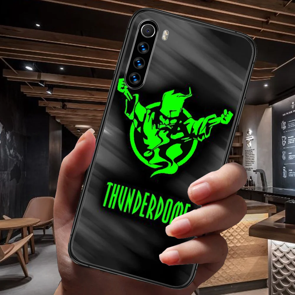 

Thunderdome Hardcore Wizard Phone Case For Xiaomi Redmi Note 7 8 8T 9 9S 4X 7 7A 9A K30 Pro Ultra black Bumper Pretty Coque