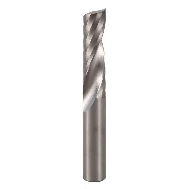 

Equipment Milling Cutter 5Pcs Silver Single Flute 1/4Inch End Mill Spiral