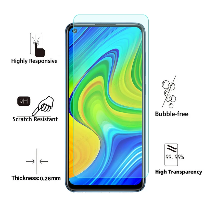 Для Xiaomi Redmi Note 9 объектива камеры заднего стекла защитное стекло 9S Redmy 9A 9C NFC Readmi Note9