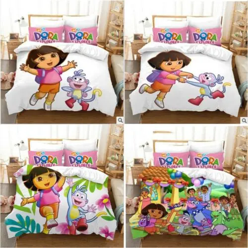 С рисунком из мультфильма Даша путешественница домашний текстиль Подушка Чехол