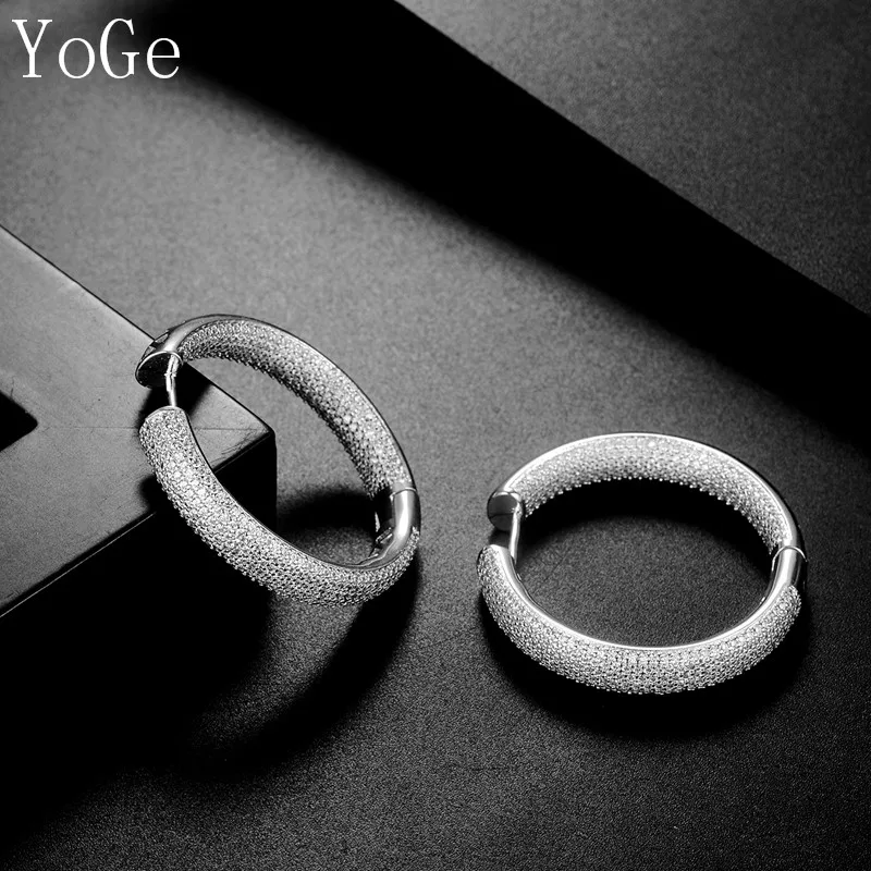 Ювелирные изделия YoGe для свадьбы и вечерние женщин E3230 модные толстые