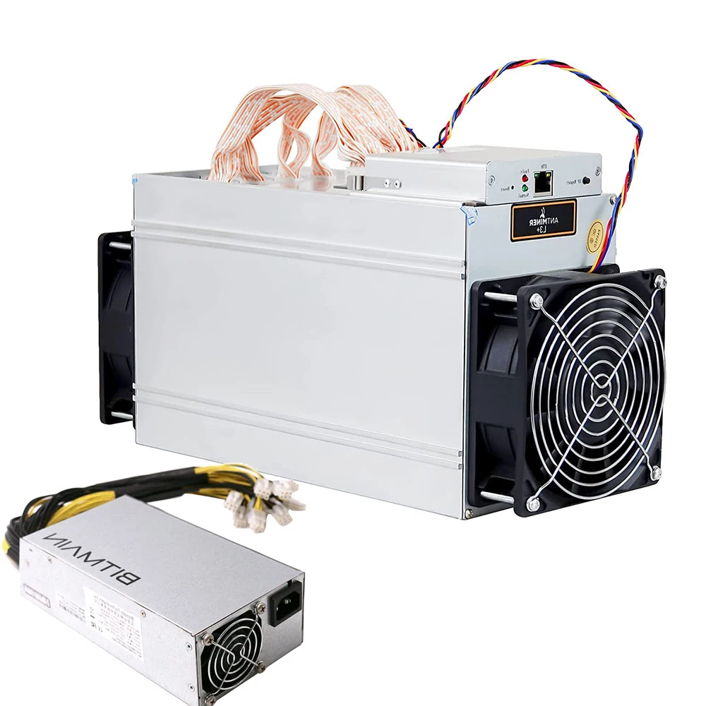 

Used ANTMINER L3+ LTC 504M With 1600W PSU Scrypt Miner LTC Mining Machine 504M 800W Hashboard For Litecoin Basic Bitcoin