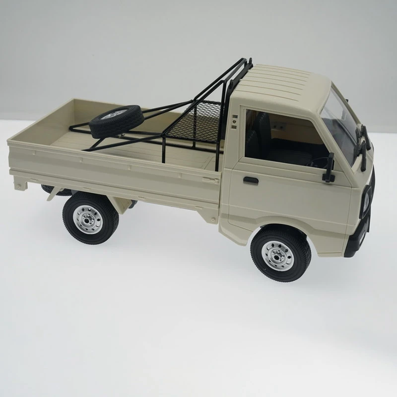 

for WPL D12 1/10 RC Truck Car Upgrade Parts Simulation Metal Back Cage Rear Roll Cage with Tire Decoration Part
