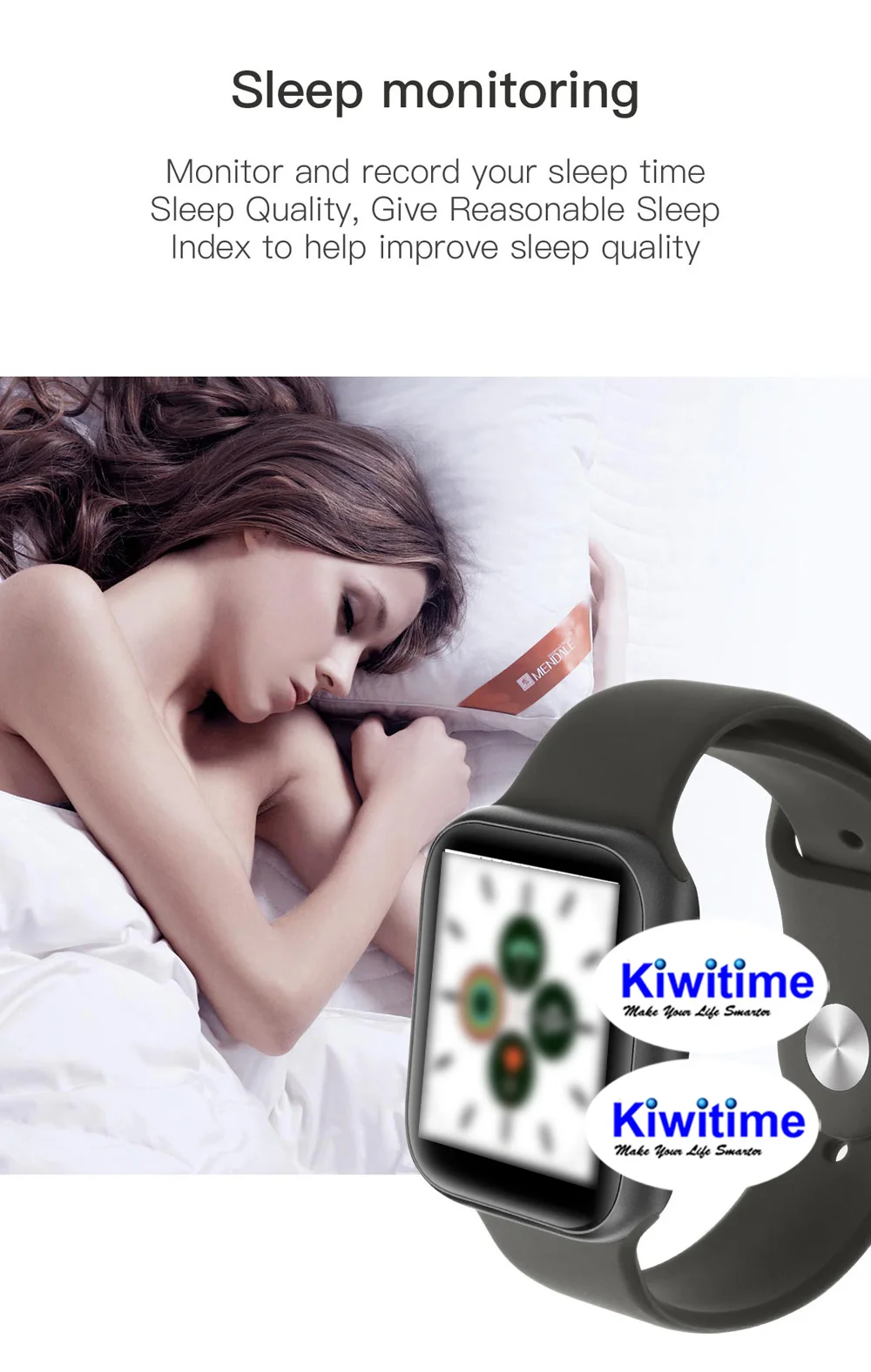 KIWITIME IWO 11 Pro gps Смарт часы 44 мм монитор сердечного ритма серии 5 Спортивные умные часы для Apple iOS 9 10 iPhone 8 Android телефон