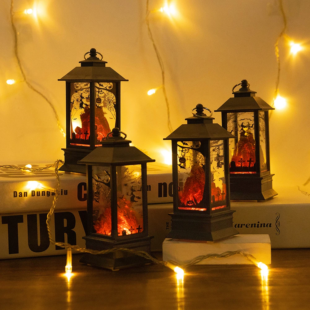 

Halloween Decorations Lantern LED Candles Castle Pumpkin Ghost Halloween Home Party Decoration Props Party Home Decor Supplies