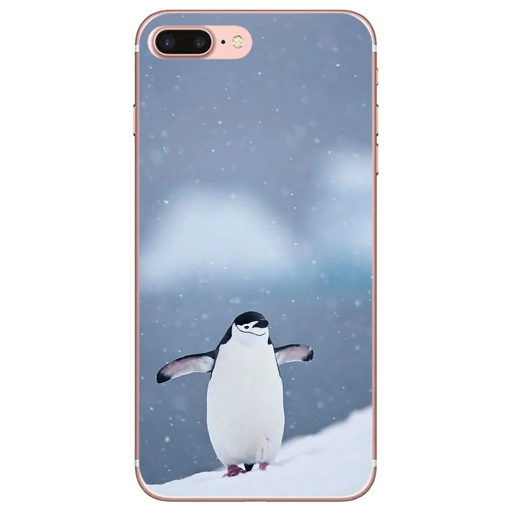 Чехол-накладка Lovely Penguin Cartoon Print для Xiaomi Mi Note 10 11 t lite A2 A3 Max Mix 2S 3 poco X3 nfc F2 F3 Pro M3 on.