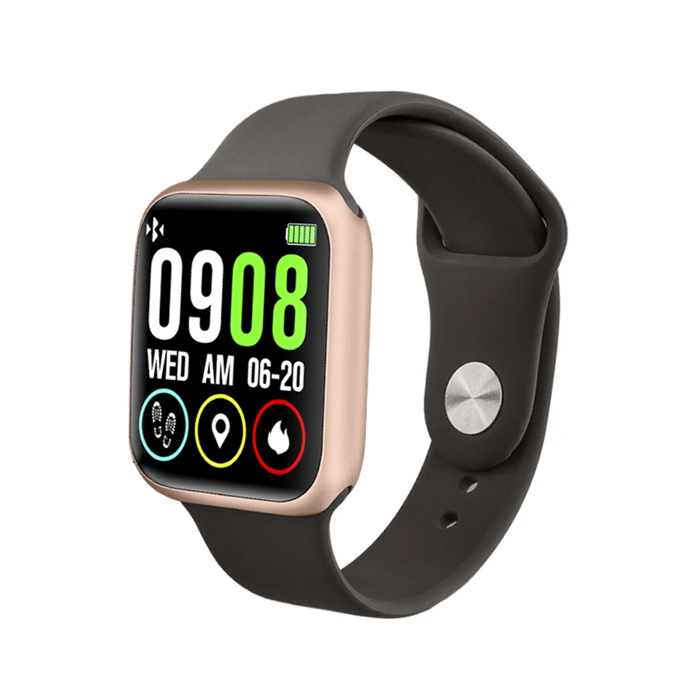 Smart watch P90 сердечного ритма приборы для измерения артериального давления фитнес трекер IP68 из водонепроницаемого материала для apple 38 мм стальной лентой для Android IOS smart watch