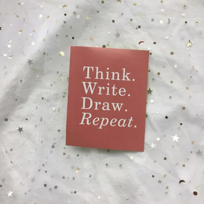 4 шт. Симпатичные стикеры SIXONE Ins клейкие бумажный пакет разноцветные декоративные