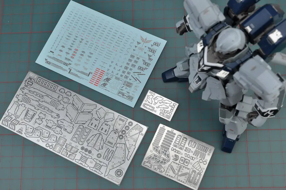 

S07 ETCHING PARTS FOR HGUC MSN-06S-2 SINANJU STEIN,Super Precision Modeling Upgrade Kits Set (Metal Etched Sheet+Decal)