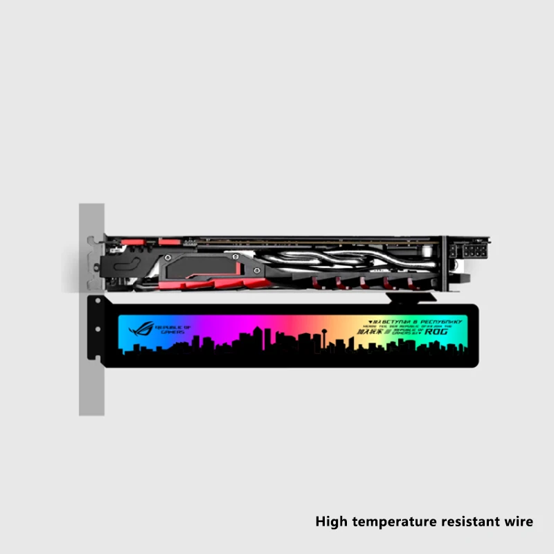 Сделанный на заказ акриловый кронштейн для крепления графической карты с
