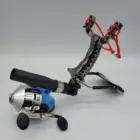 Мощная охотничья Рогатка Рыболовная Рогатка со стрелами для охоты, стрельбы из лука, рыболовная Рогатка, арбалет, инструменты для стрельбы