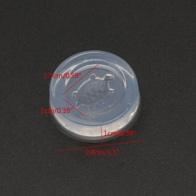

Cute Mini Size Money Turtle Pendant Molds Slilcone UV Resin Molds Jewelry Tools