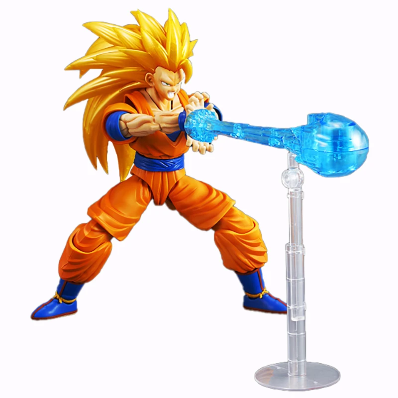 

BANDAI Hobby Figure-Rise Standard Super Saiyan 3 Son Goku Dragon Ball Z Assembly Model Kit PVC Christmas Present Collectible Toy