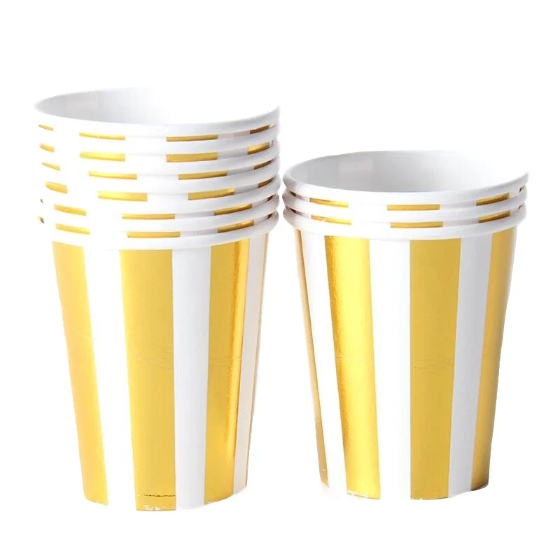 A cup 10pcs 1 упаковка/набор золотой серебряный горошек бумажная салфетка вечерние девственная древесина бумажная салфетка для свадьбы ребенка день рождения предметы домашнего обихода - Цвет: A cup 10pcs