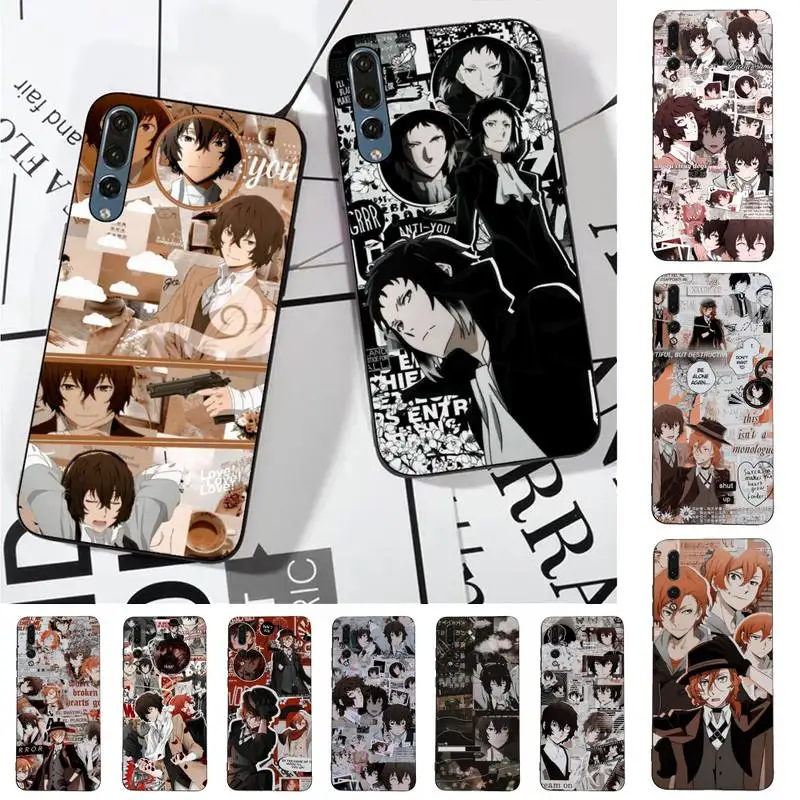 

Bungo Stray Dog Anime Phone Case for Huawei P30 40 20 10 8 9 lite pro plus Psmart2019