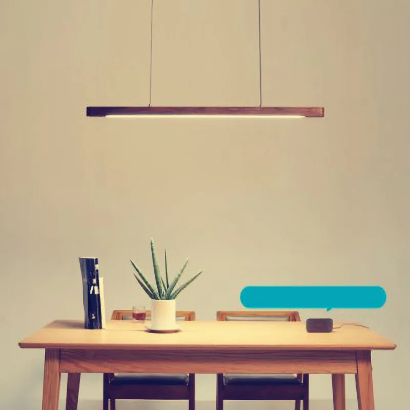 Современный новый классический дизайнерский деревянный подвесной светильник