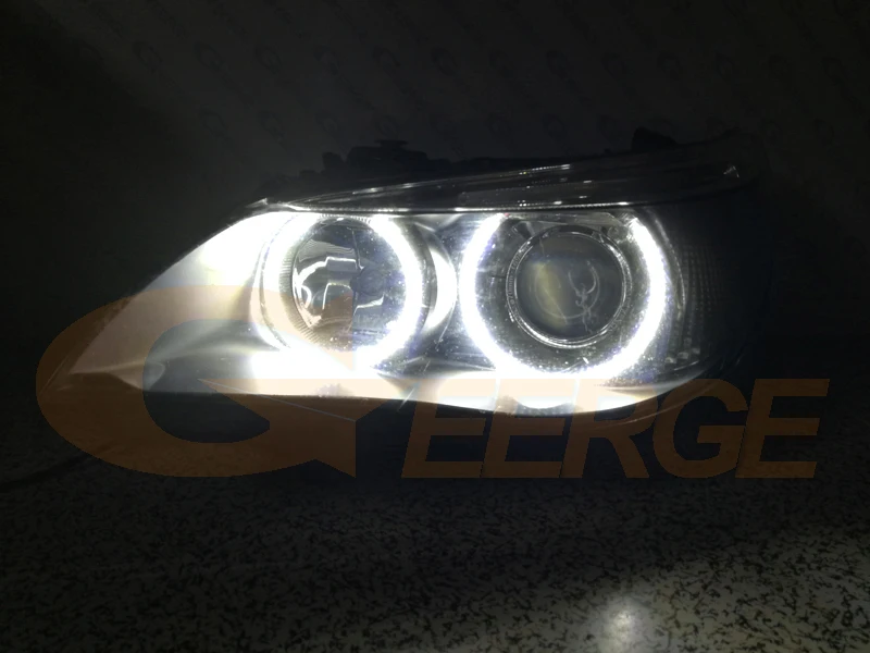Для BMW E60 E61 525I 530I 540I 545I 550I M5 Pre LCI 2003 2007 ультра яркий SMD СВЕТОДИОДНЫЙ ангельские