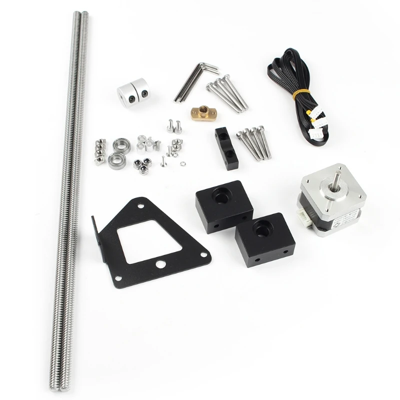 

3D printer Parts Ender-3 Aluminum Dual Z Axis Lead Screw Upgrade Kit for Ender-3 K92F