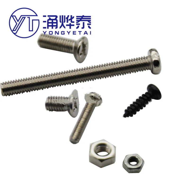 Винт YYT 100 шт. винт m3 с плоской головкой гайка M2/M2.5 винт|m3 nut|nut nuthex nut |