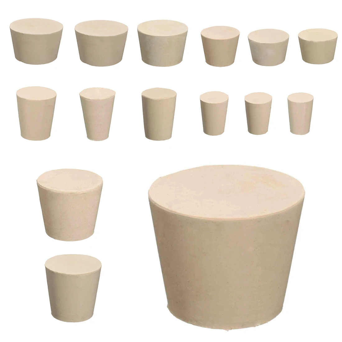 

Новые резиновые пробки лабораторные Твердые отверстие стоп Push-In уплотнительная вилка 9 #37*45 мм