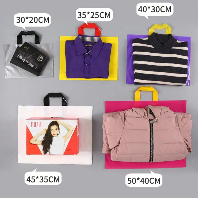 Оптовая продажа 500 шт./лот высококачественные пластиковые сумки для покупок с