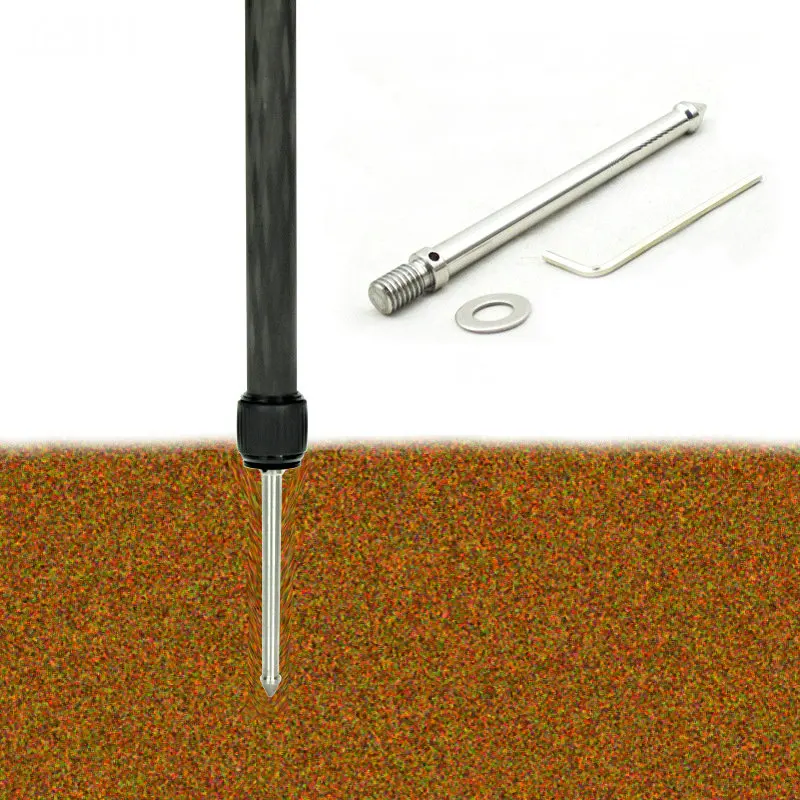 Универсальный шип 120 мм 3/8 дюйма Замена штатива для штатива-монопода Bogen Manfrotto Gitzo Benro RRS SIRUI BR03