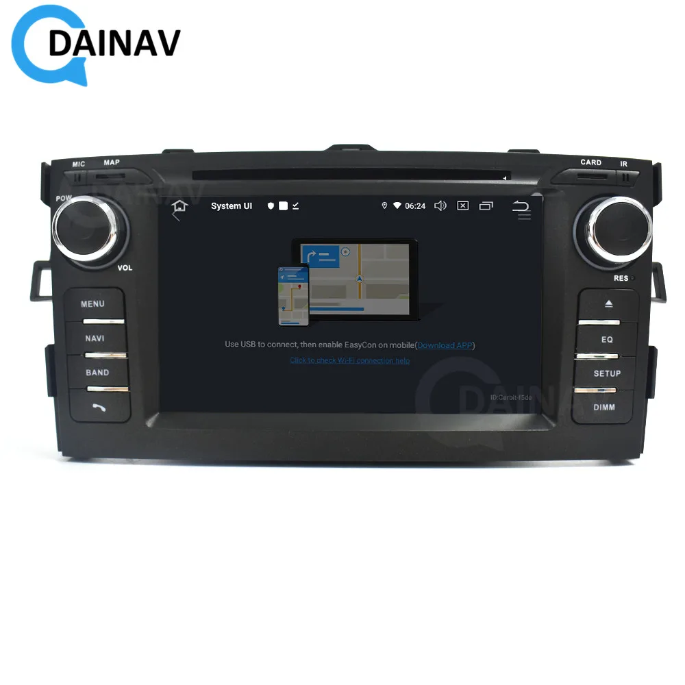 2din Android 10 0 автомобильный Радио мультимедийный плеер для TOYOTA AURIS 2008-2011 аудио DVD