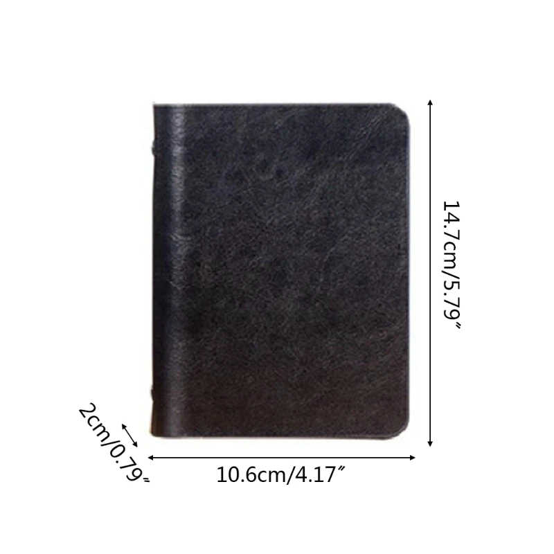 A7 карман с отрывными листами кожаный чехол для записной книжки деловой