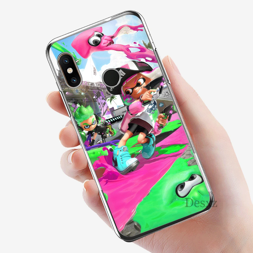 Чехол для телефона Xiaomi mi CC9 CC9E 9T x 2 S 6 8 9 SE A1 A2 5X 6X макс 3 A3 Pro Lite чехол Splatoon геймпада |