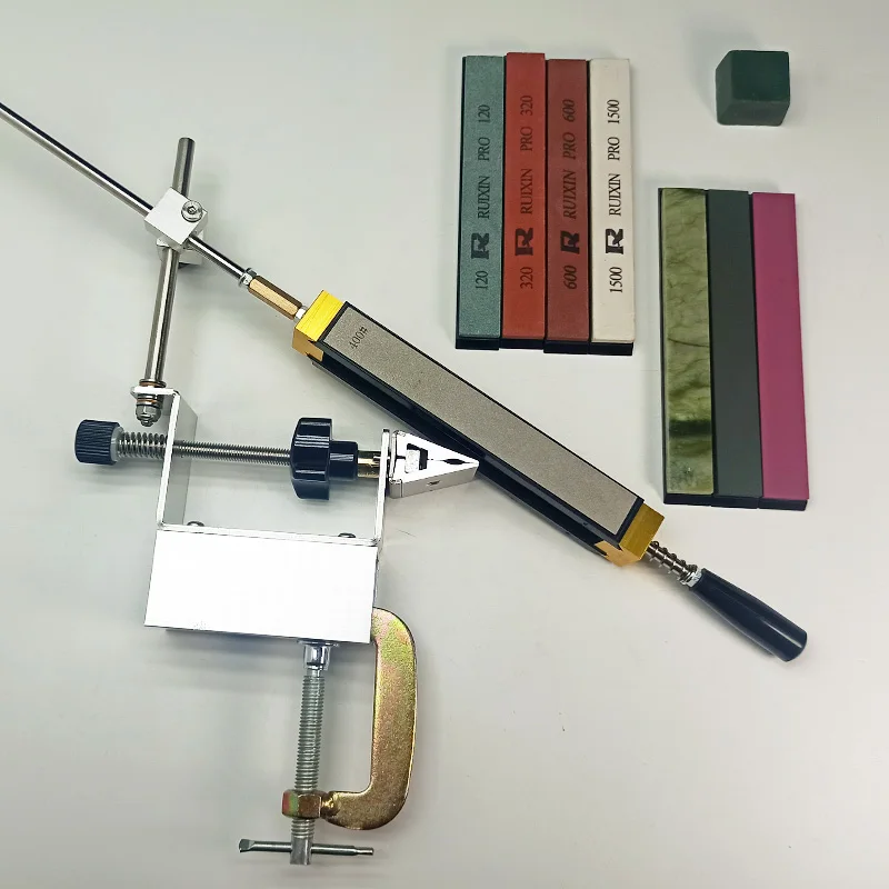 

Профессиональная точилка для ножей, НОВЕЙШАЯ портативная система Точилки Apex edge с вращением на 360 градусов